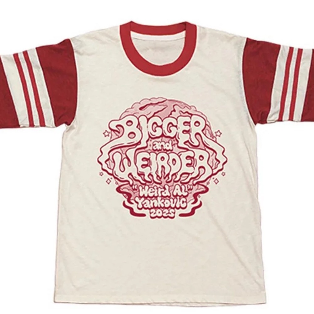 "Weird Al" Yankovic Bigger & Weirder Tour 2025 T-Shirt